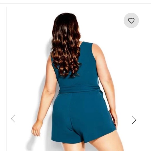 Empire Playsuit by City Chic - Picture 2 of 4